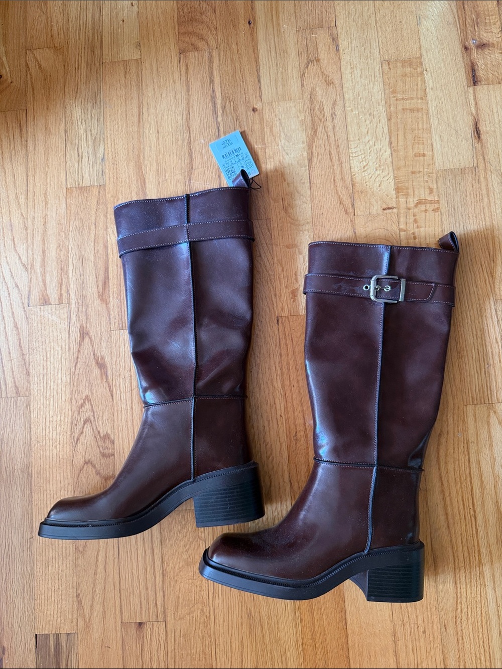 Brown zara boots